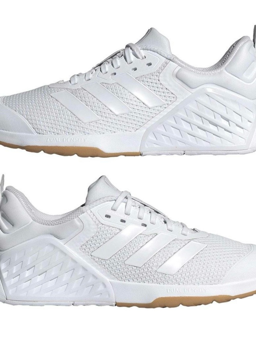 Adidas White Training Sneakers - Lightweight Breathable Design